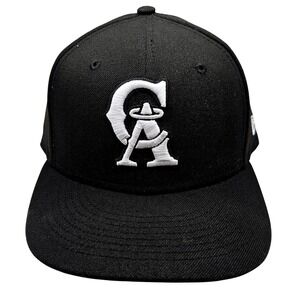New Era 59FIFTY California Angels Cooperstown Collection Fitted Hat Black 7 3/8